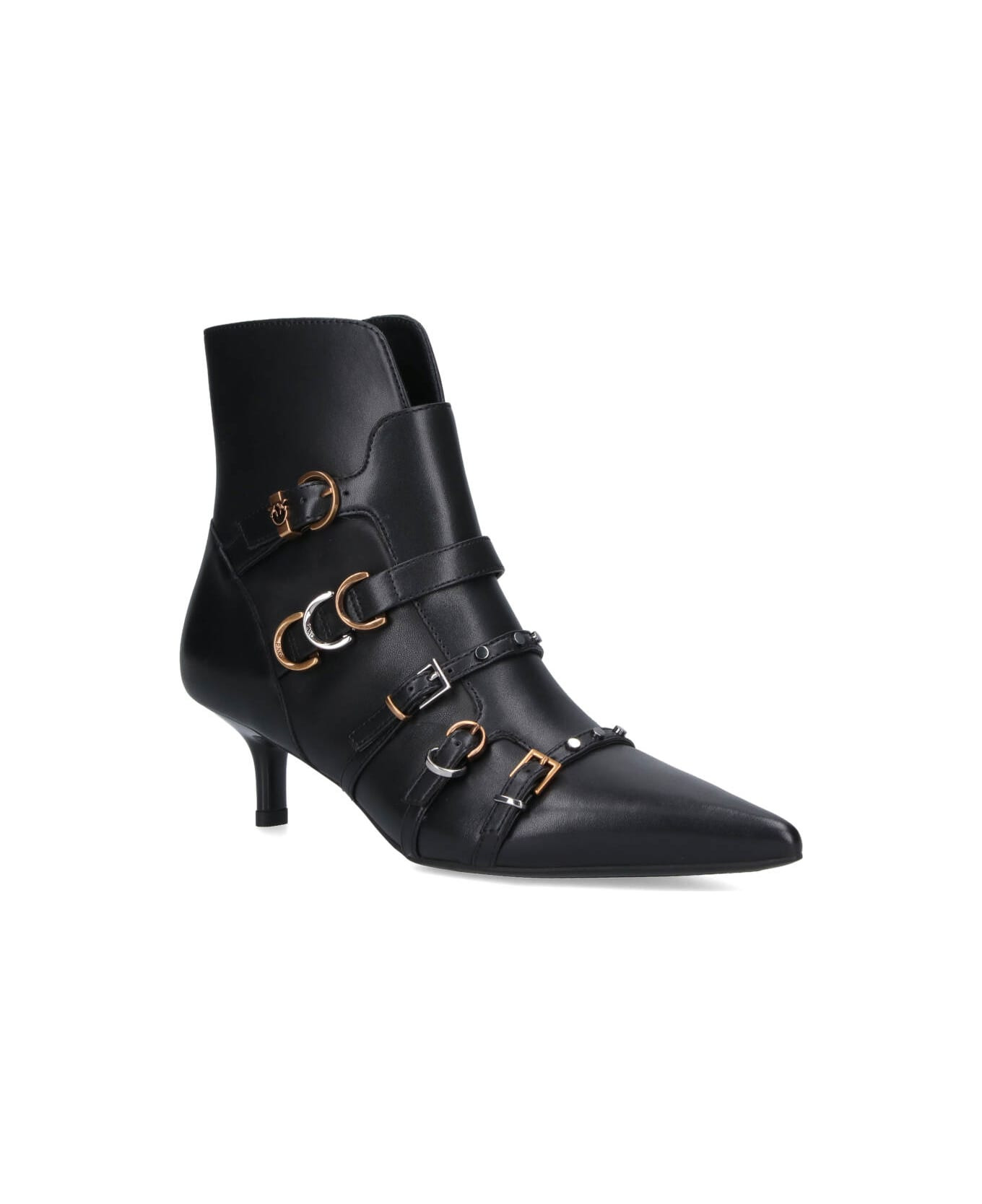 Ankle Boots With Buckle - 2