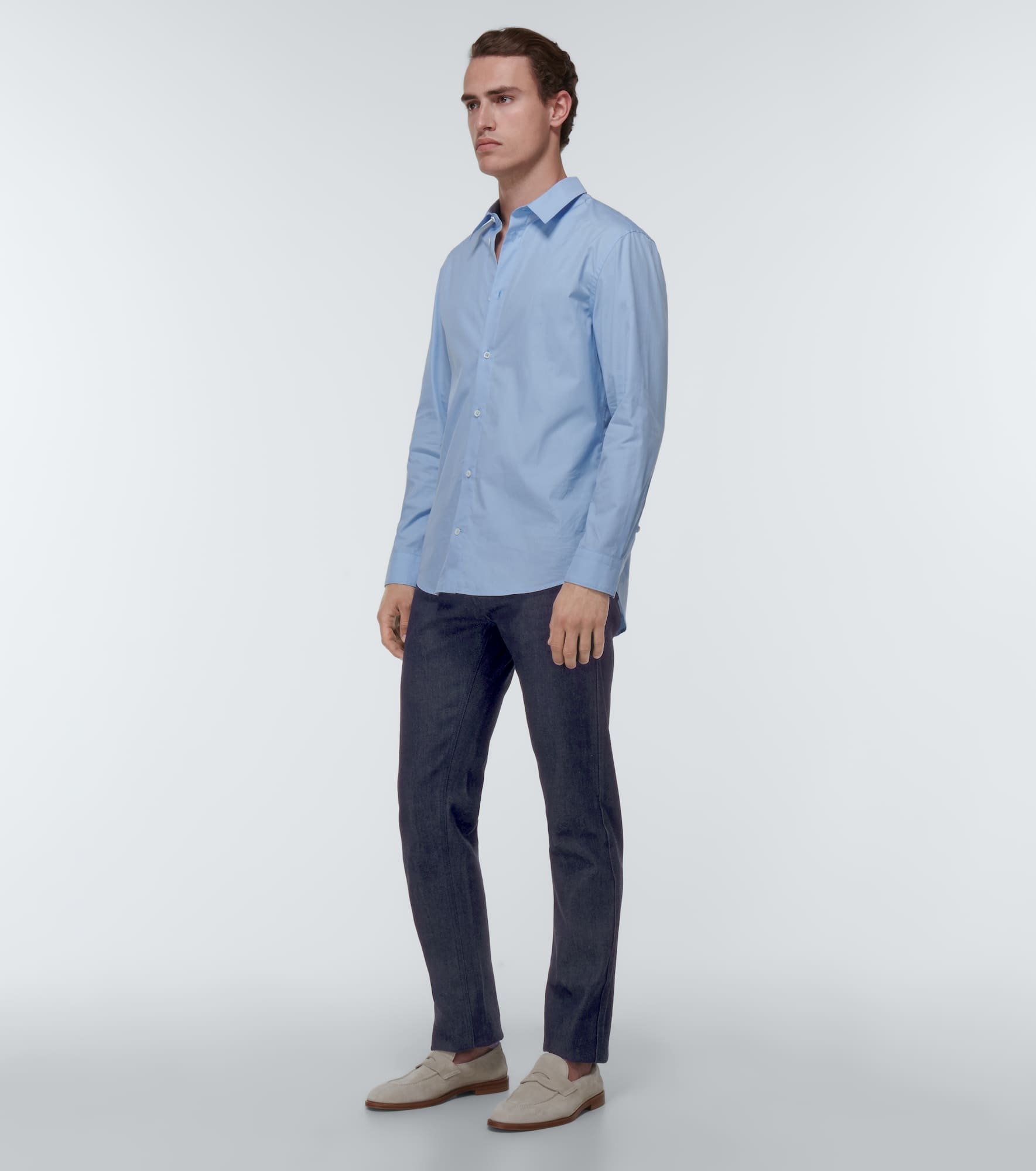 Mid-rise straight jeans - 2