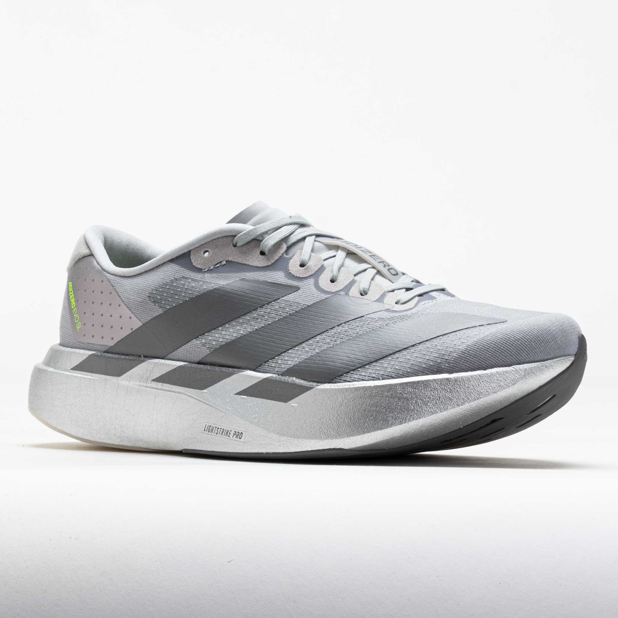 adidas Adizero EVO SL Men's Silver Metallic/Iron Metallic - 5