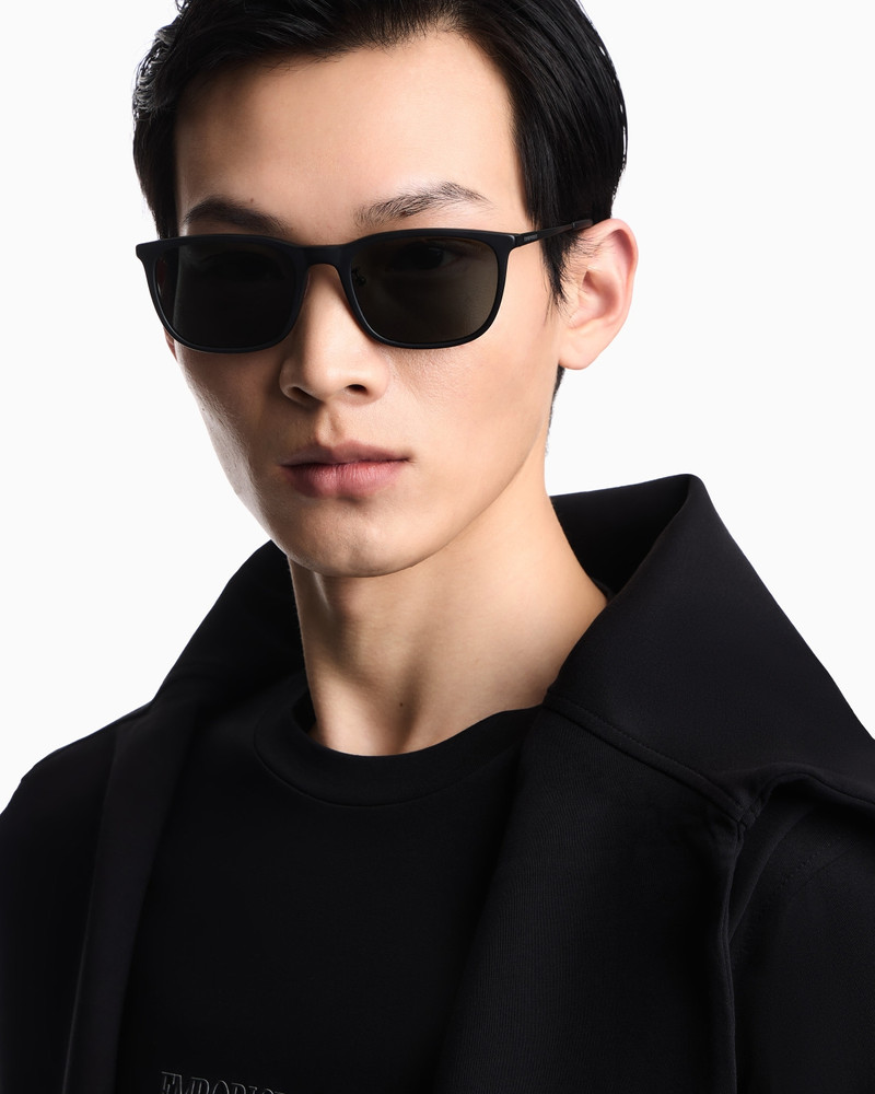EMPORIO ARMANI MEN’S SQUARE SUNGLASSES outlook
