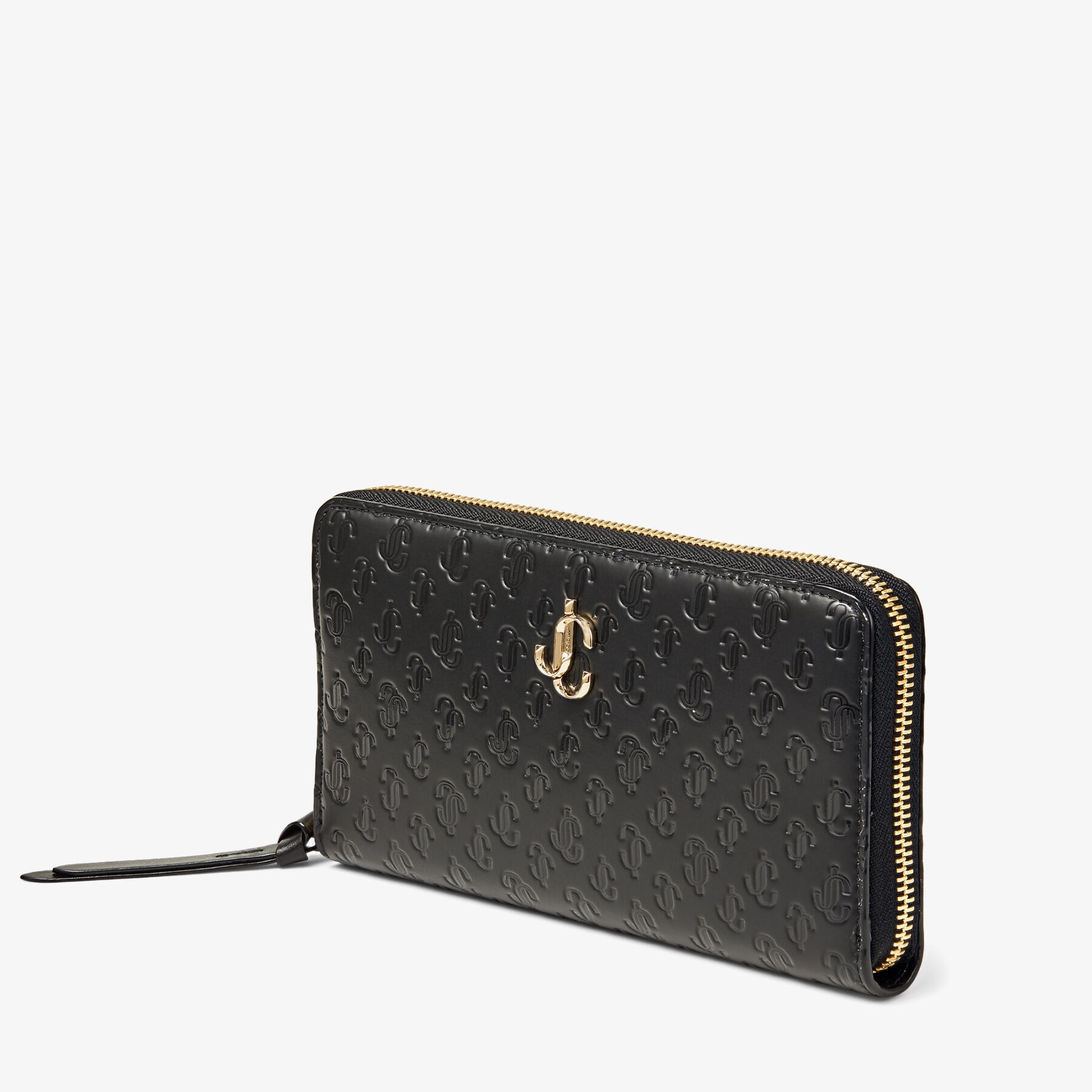 Pippa
Black JC Monogram Pattern Wallet with JC Emblem - 2