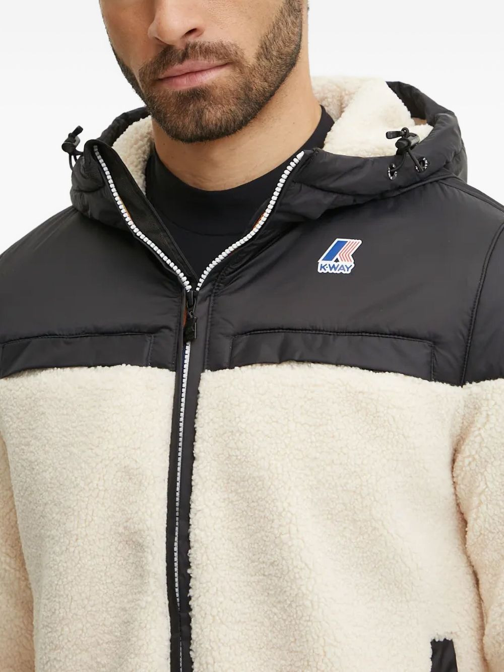hooded fleece jacket - 4