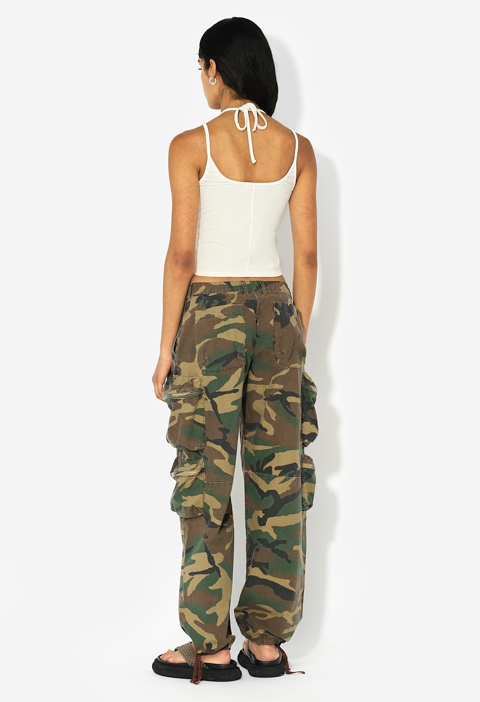 GEMINI RIB HALTER CAMI - 6