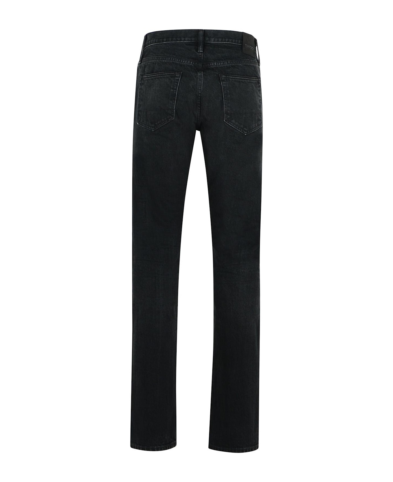 Black Denim Jeans - 3