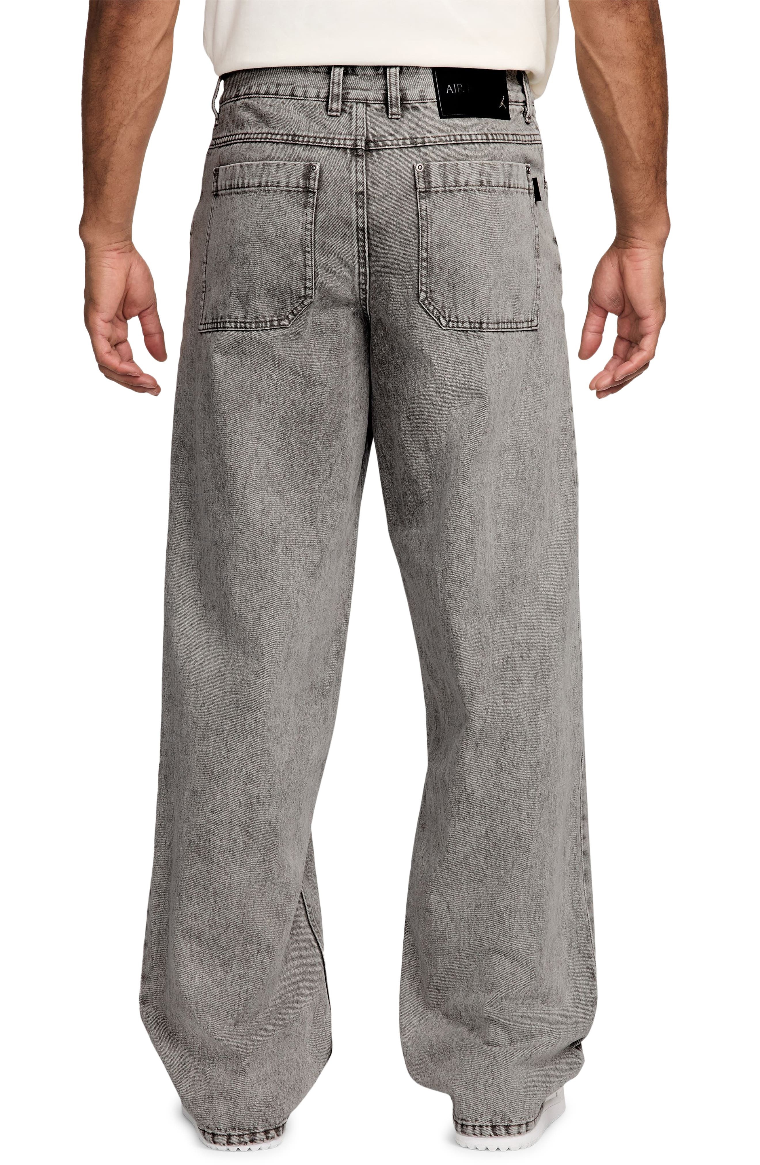 Air Jordan Loose Fit Jeans in Flat Pewter at Nordstrom - 2