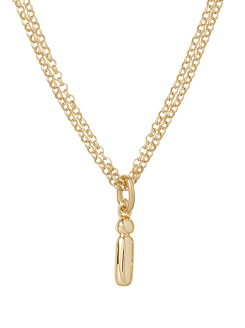 ROXANNE ASSOULIN The Puffy Initial necklace outlook