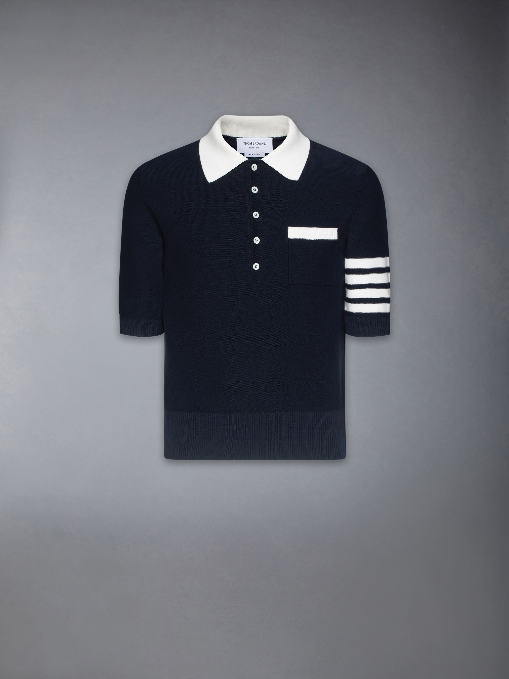 Cotton 4-Bar Relaxed Fit Hector Polo - 6
