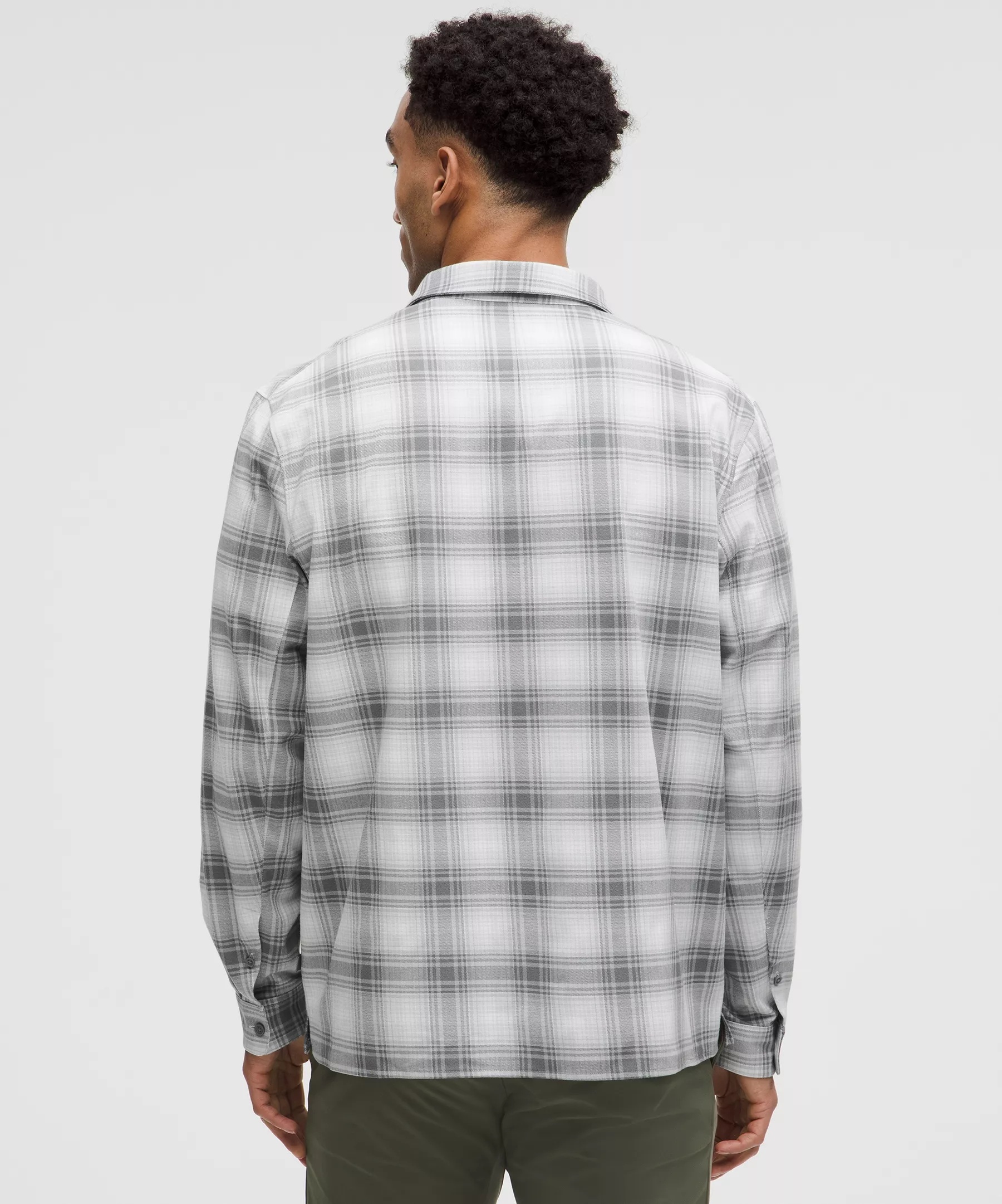 Brushed Woven Overshirt - 3