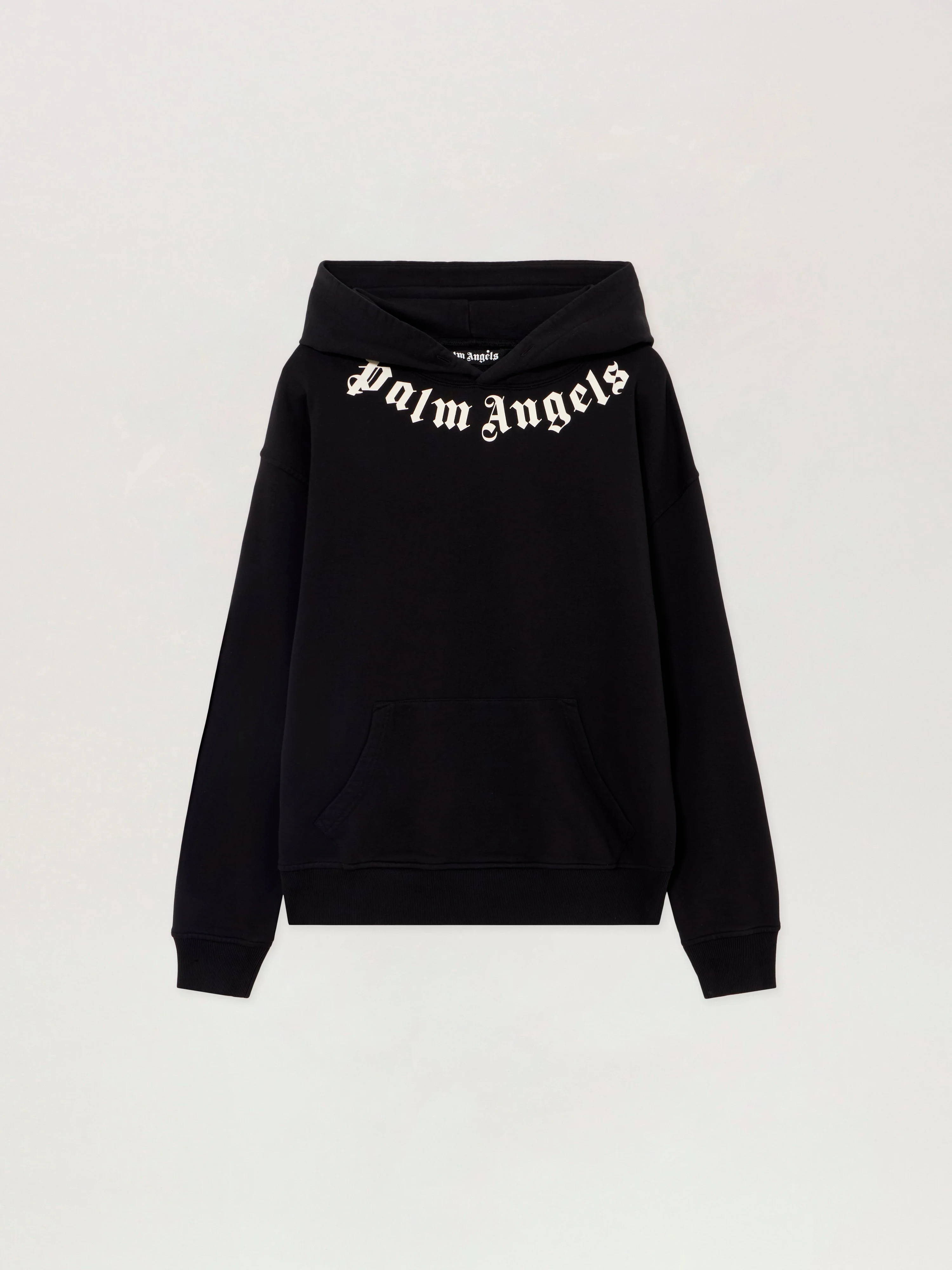 Neck Logo Regular Hoodie - 1