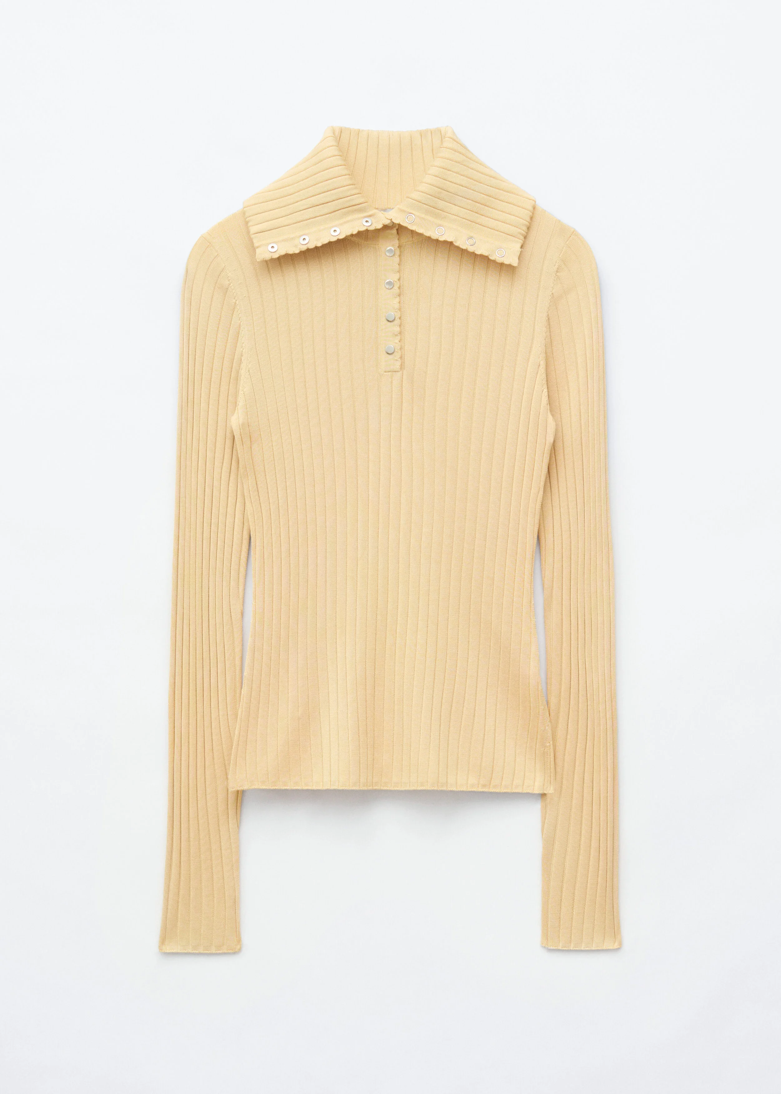 Scalloped Collar Top - 1