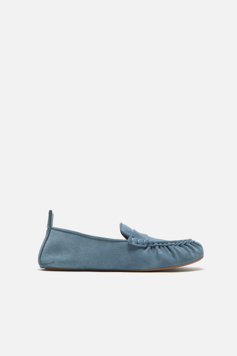 Suede loafers - Denim blue 1