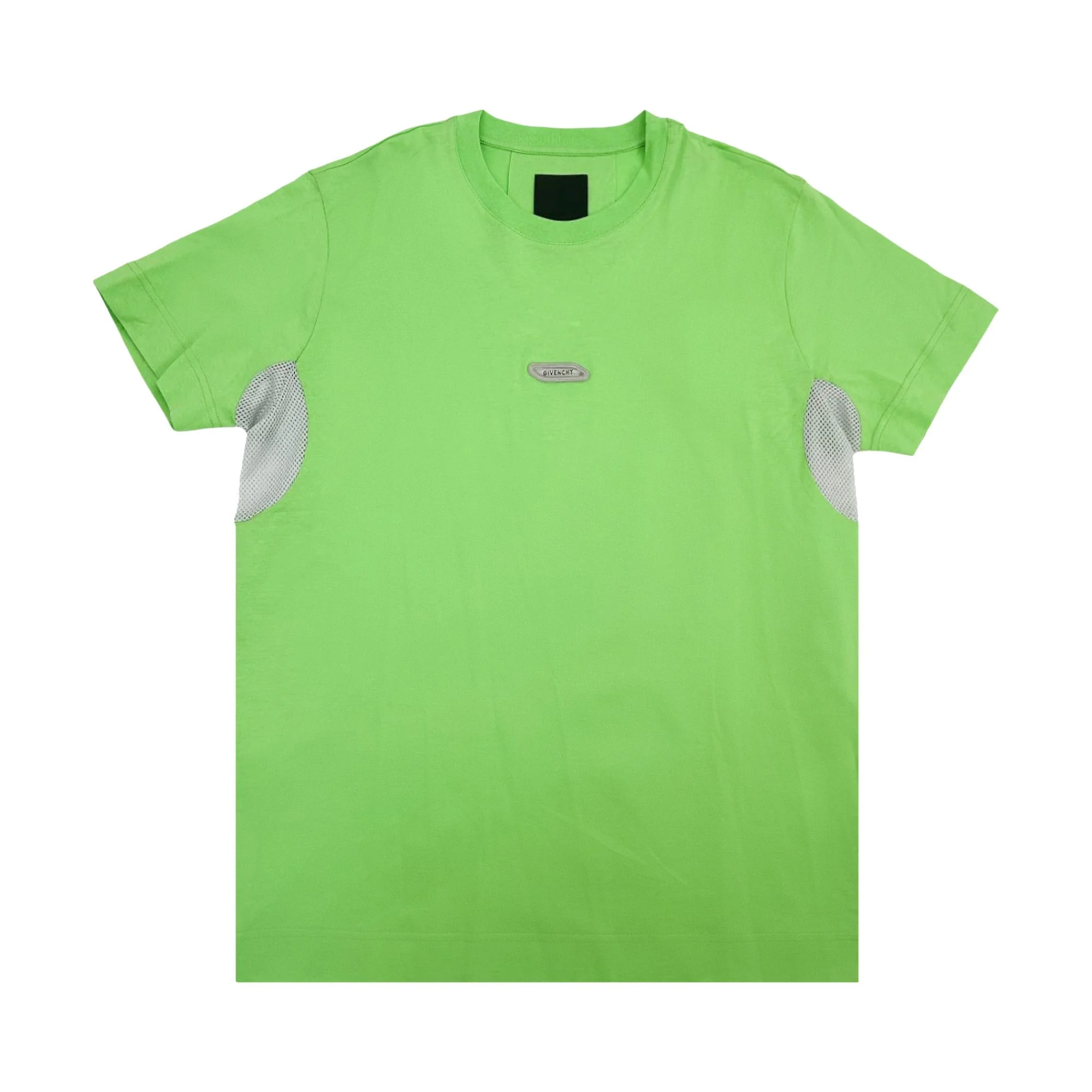 Givenchy Logo Crewneck Short-Sleeve T-Shirt 'Bright Green' - 1