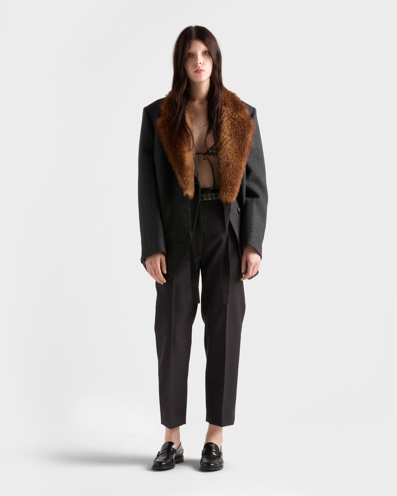 Prada Grisaille pants outlook