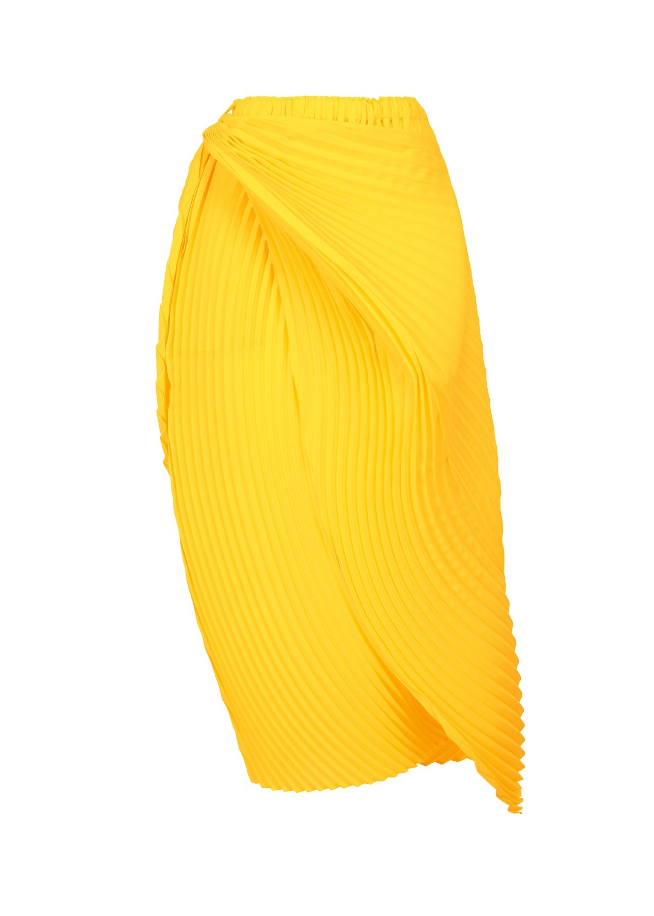 WRAPPED PLEATS SKIRT - 1
