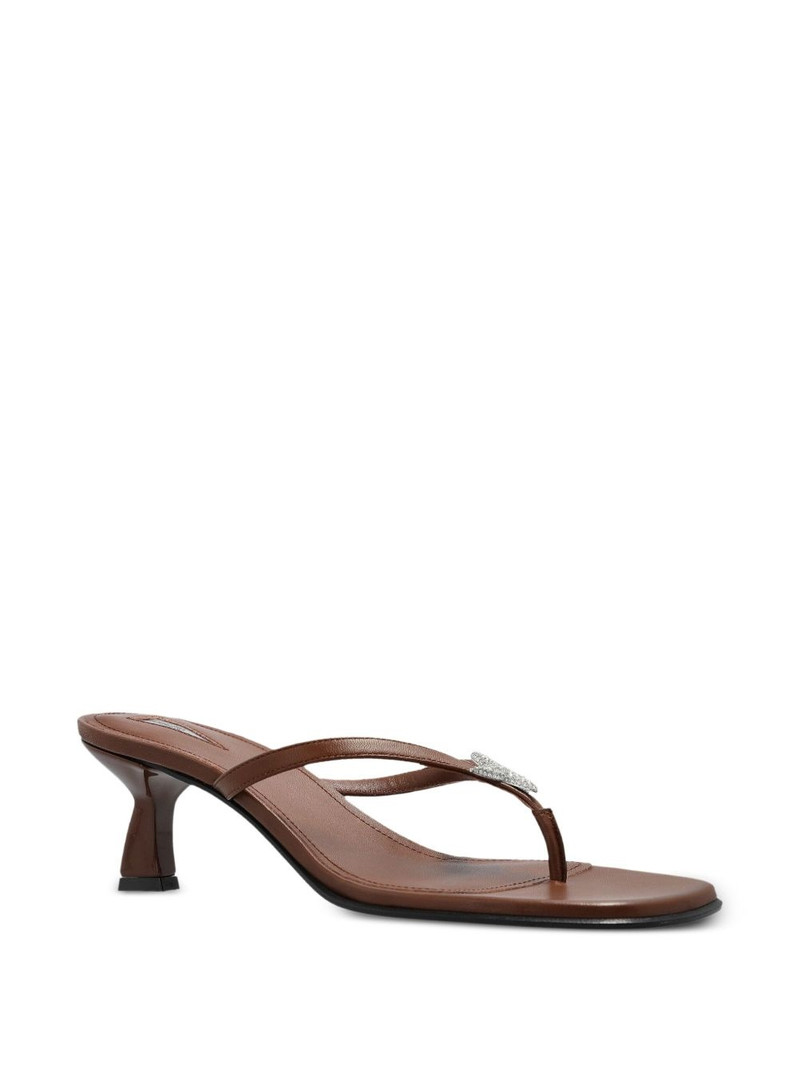 NODALETO leather sandals outlook