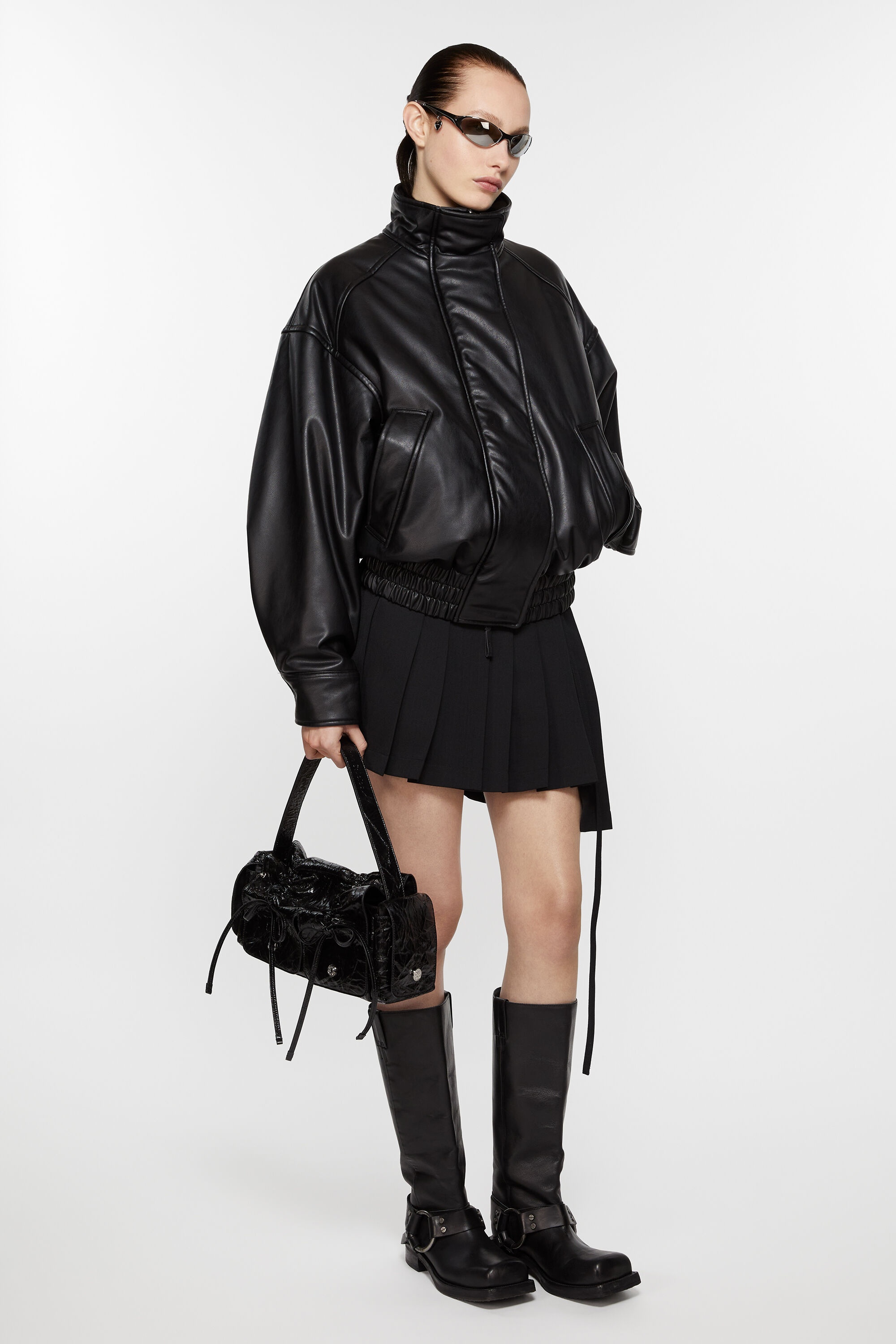 Bomber jacket - Black - 5