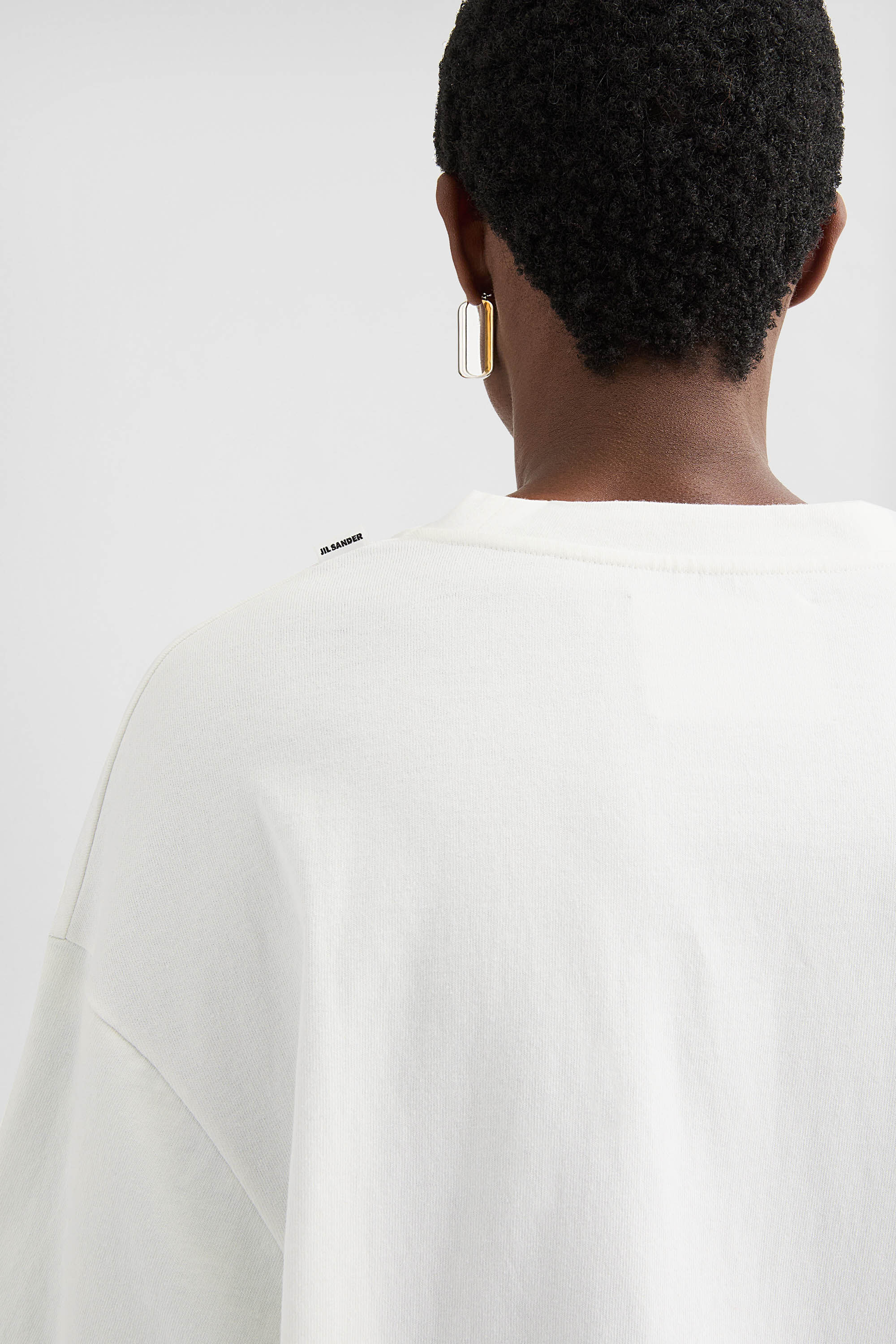 Cotton Crew-Neck T-Shirt - 2