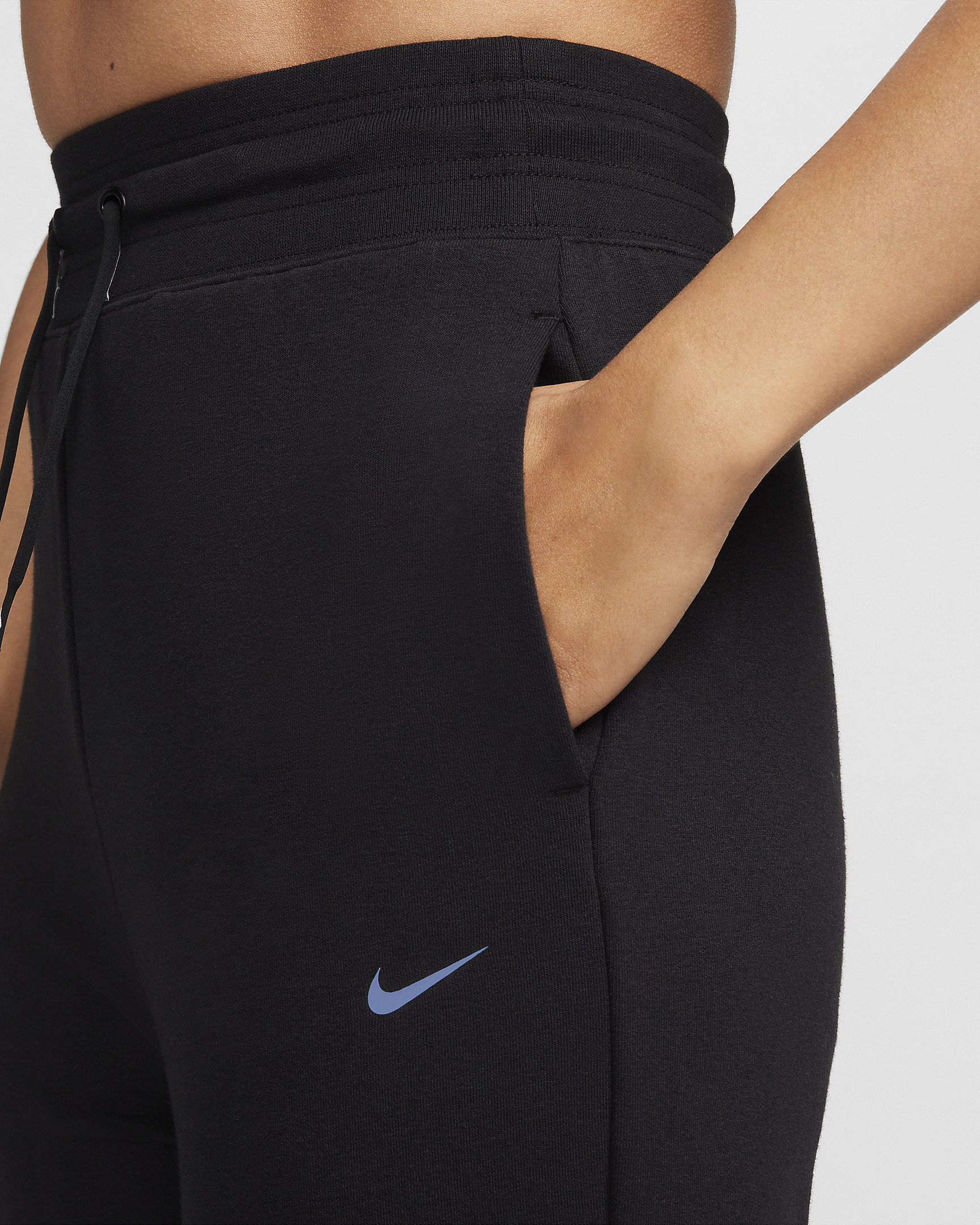 Nike Dri-FIT One Women's High-Waisted 7/8 French Terry Joggers - 3