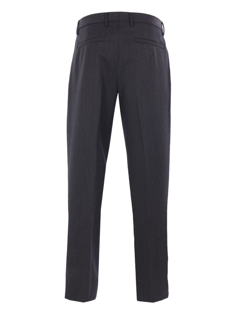 ZEGNA pleated-front tailored trousers outlook