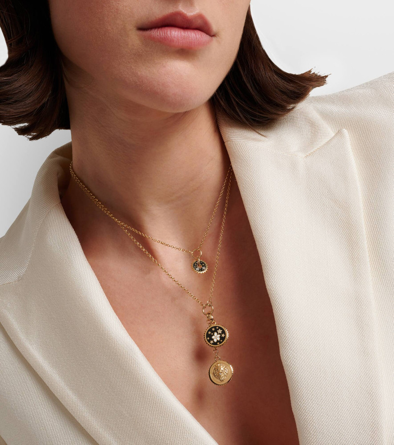 FOUNDRAE Strength Resilience 18kt gold chain necklace with diamonds outlook