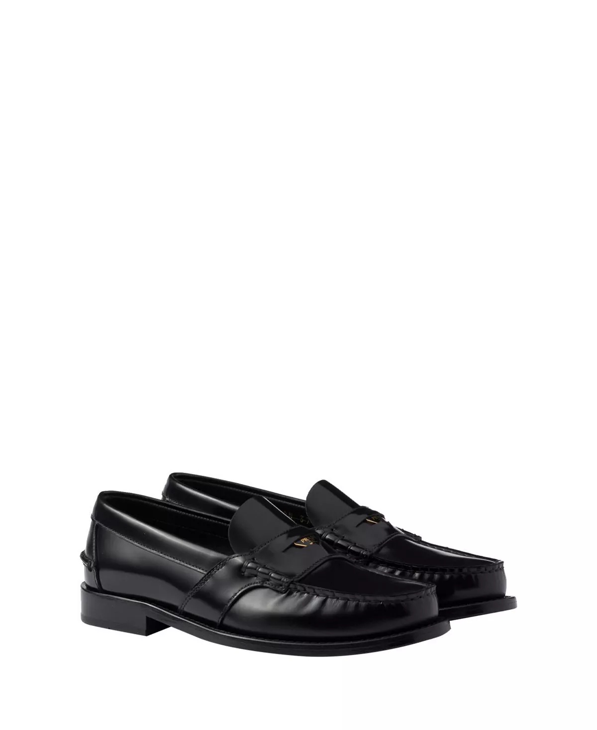 Women's Brushed Leather Loafers - 1