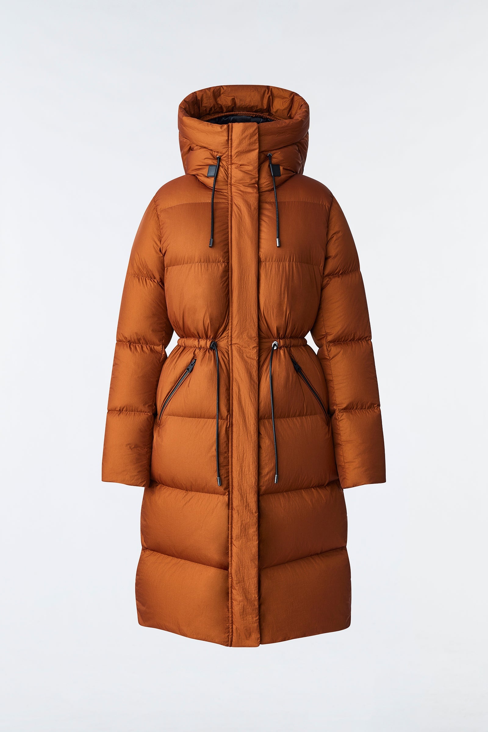 ISHANI foil shield long down coat with hood - 1