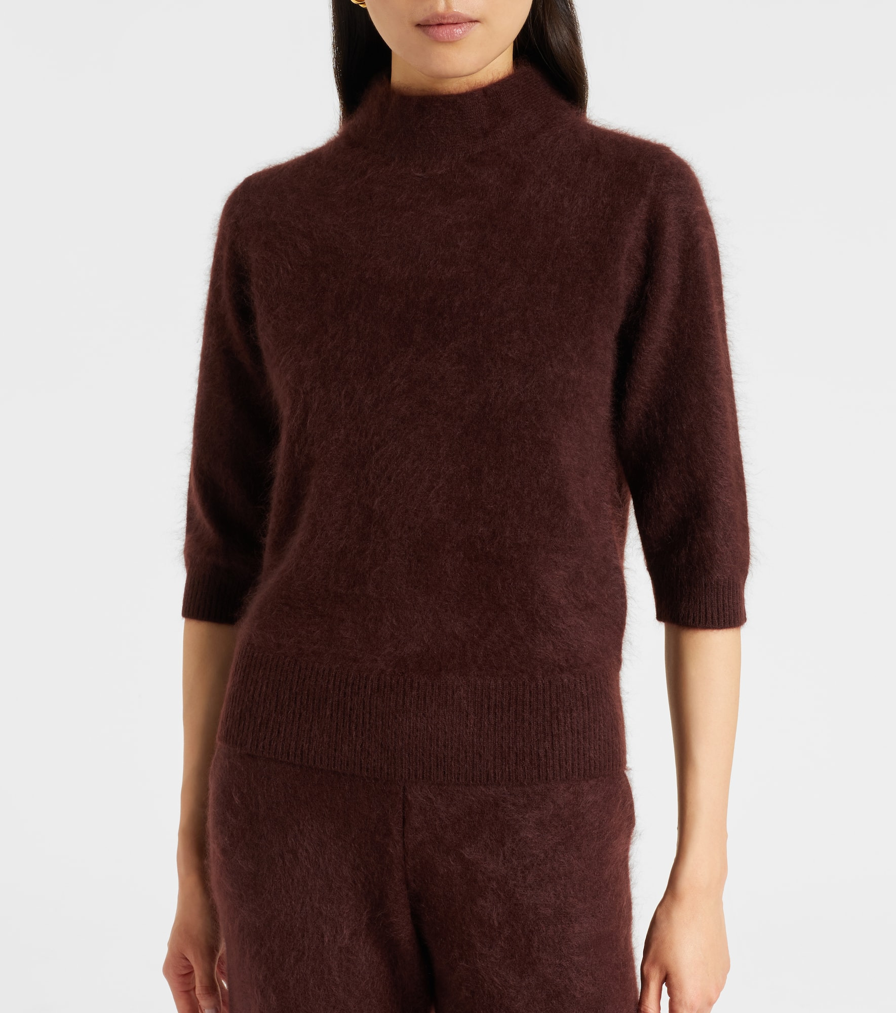 Fluffy Statement wool and cashmere-blend sweater - 6