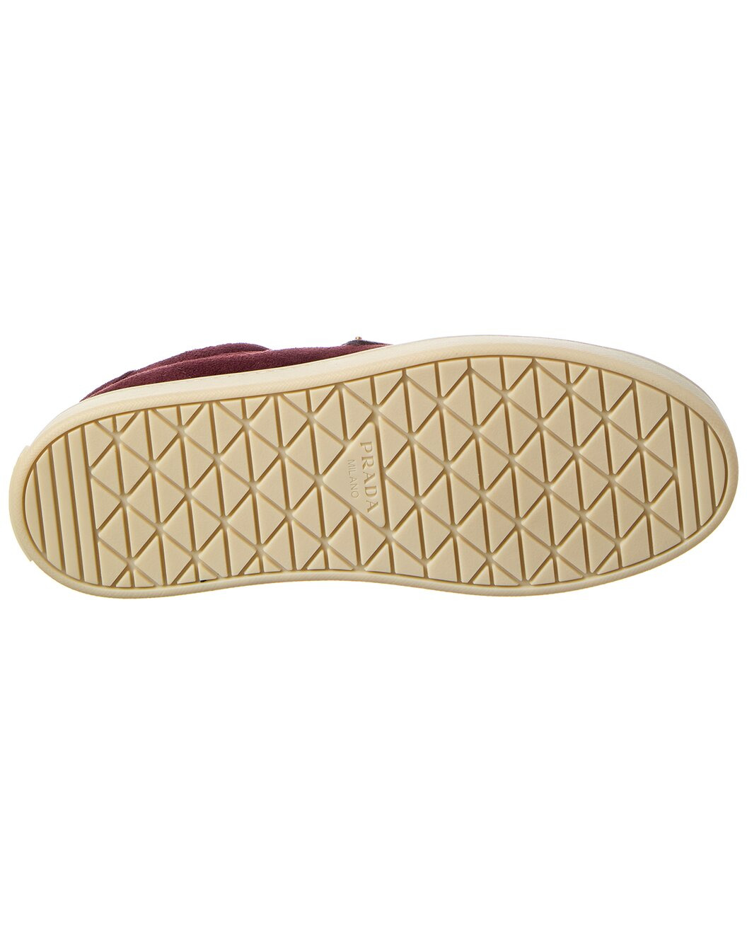 Prada Logo Suede Sneaker - 4