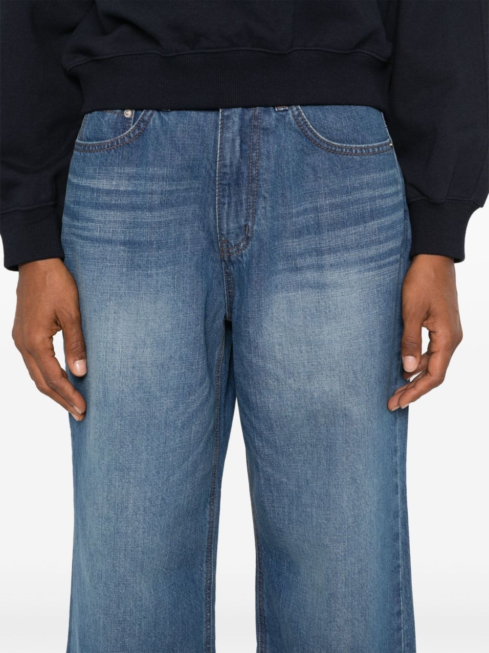 wide-leg jeans - 5