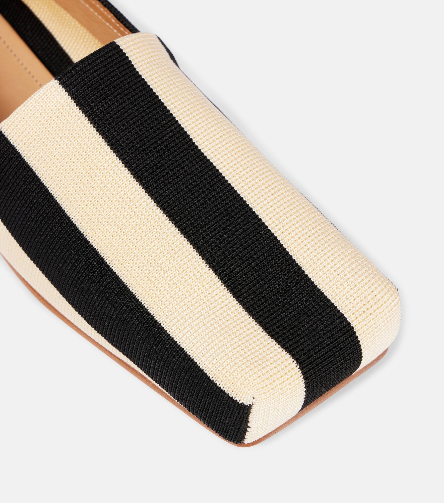 Carré striped slip-on shoes - 5