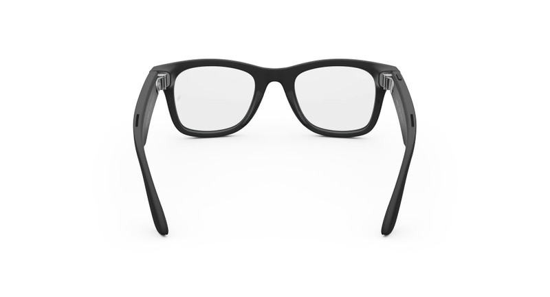 Ray-Ban Meta Wayfarer (Gen 2) Matte Black Clear Lenses 4