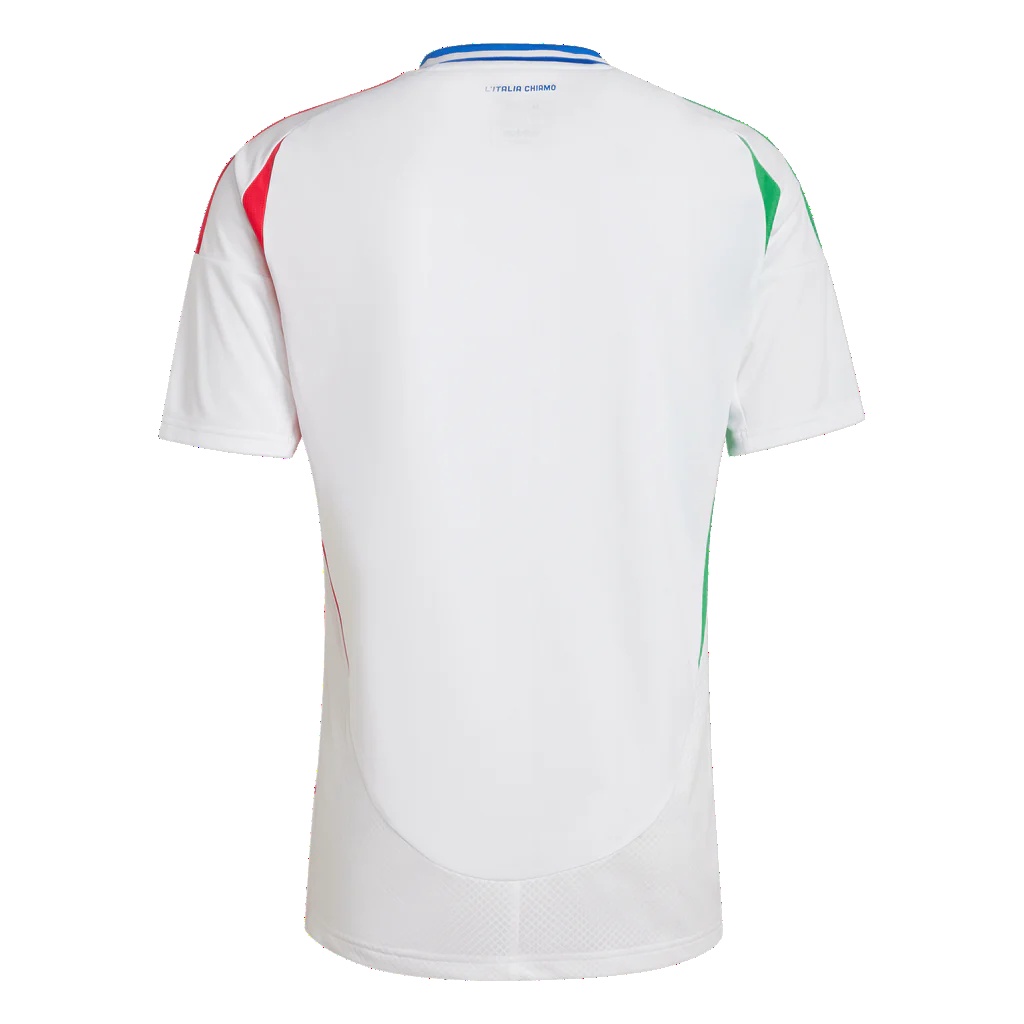 adidas Italy 24 Away Soccer Jersey Asia Sizing 'White' IN0656 - 2