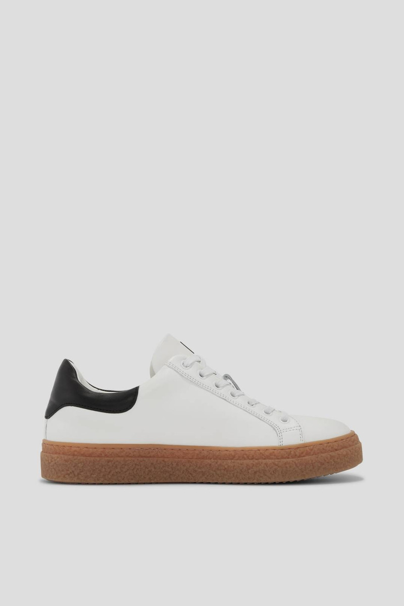 BOGNER CLEVELAND SNEAKERS IN WHITE/BROWN outlook