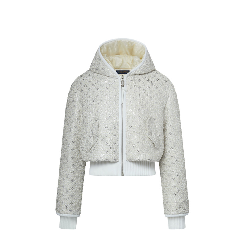 Monogram Tweed Cropped Jacket 1