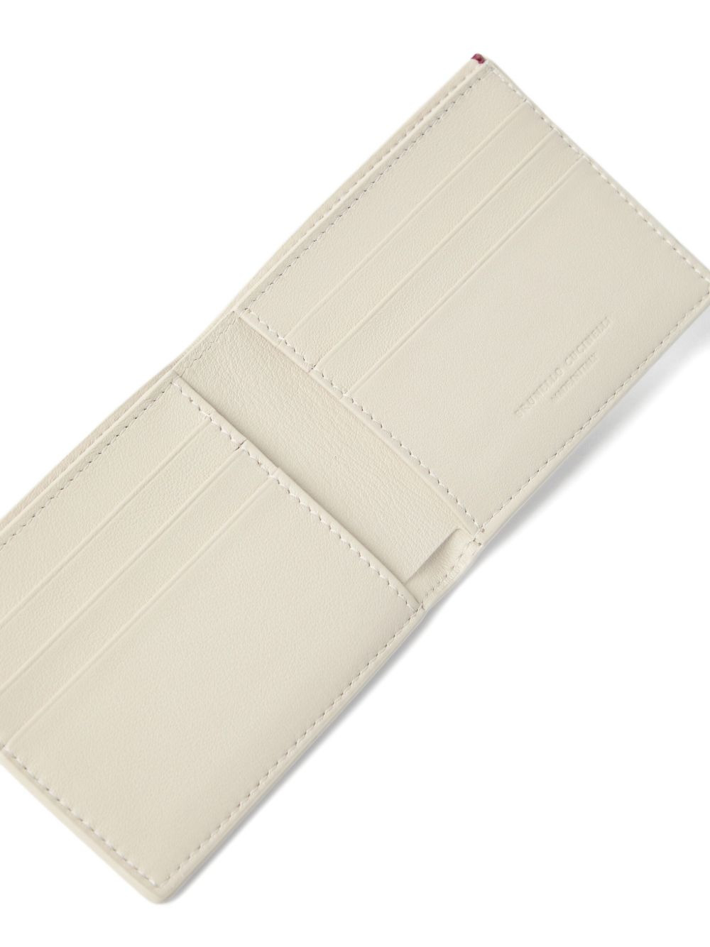 logo-debossed leather wallet - 3