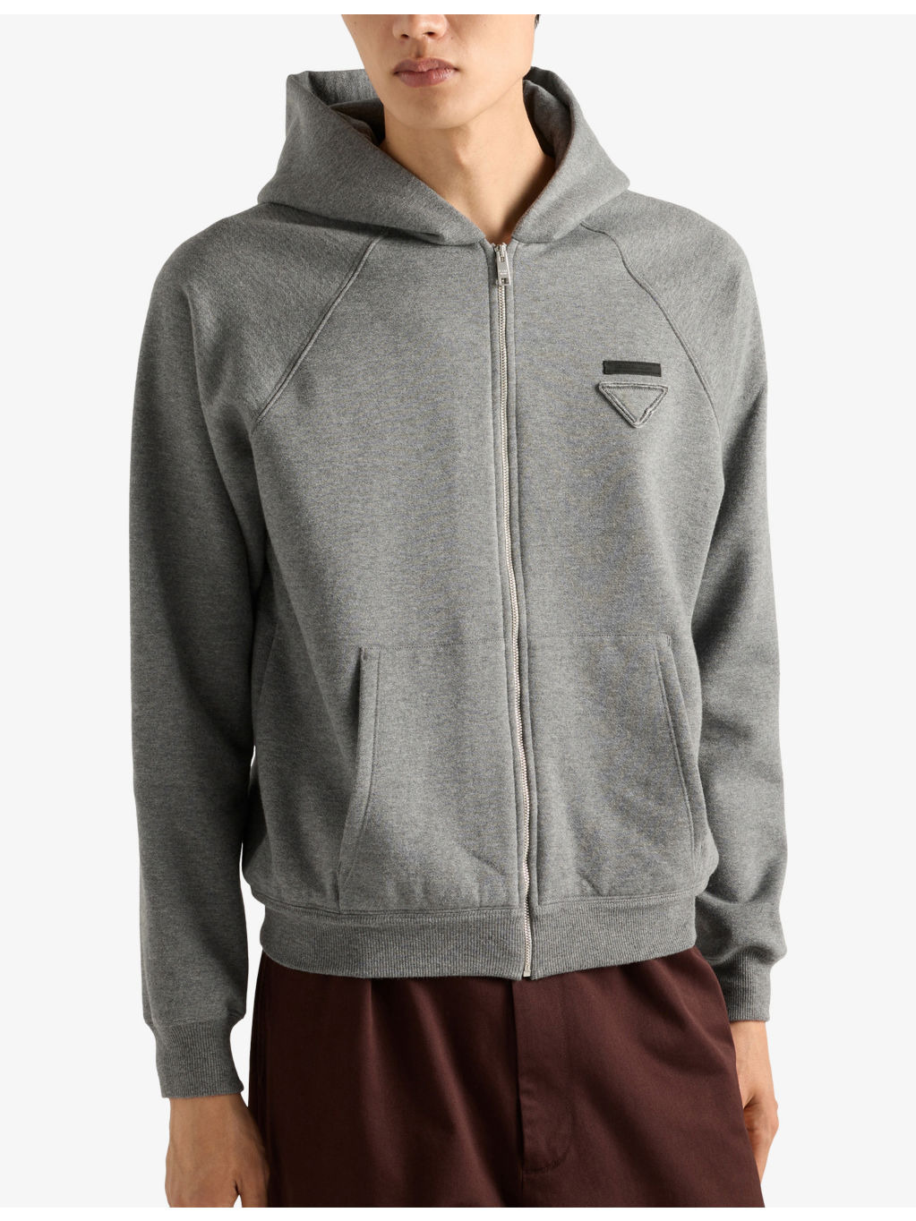 Logo-Embellished Cotton, Wool And Cashmere Hoody - 3