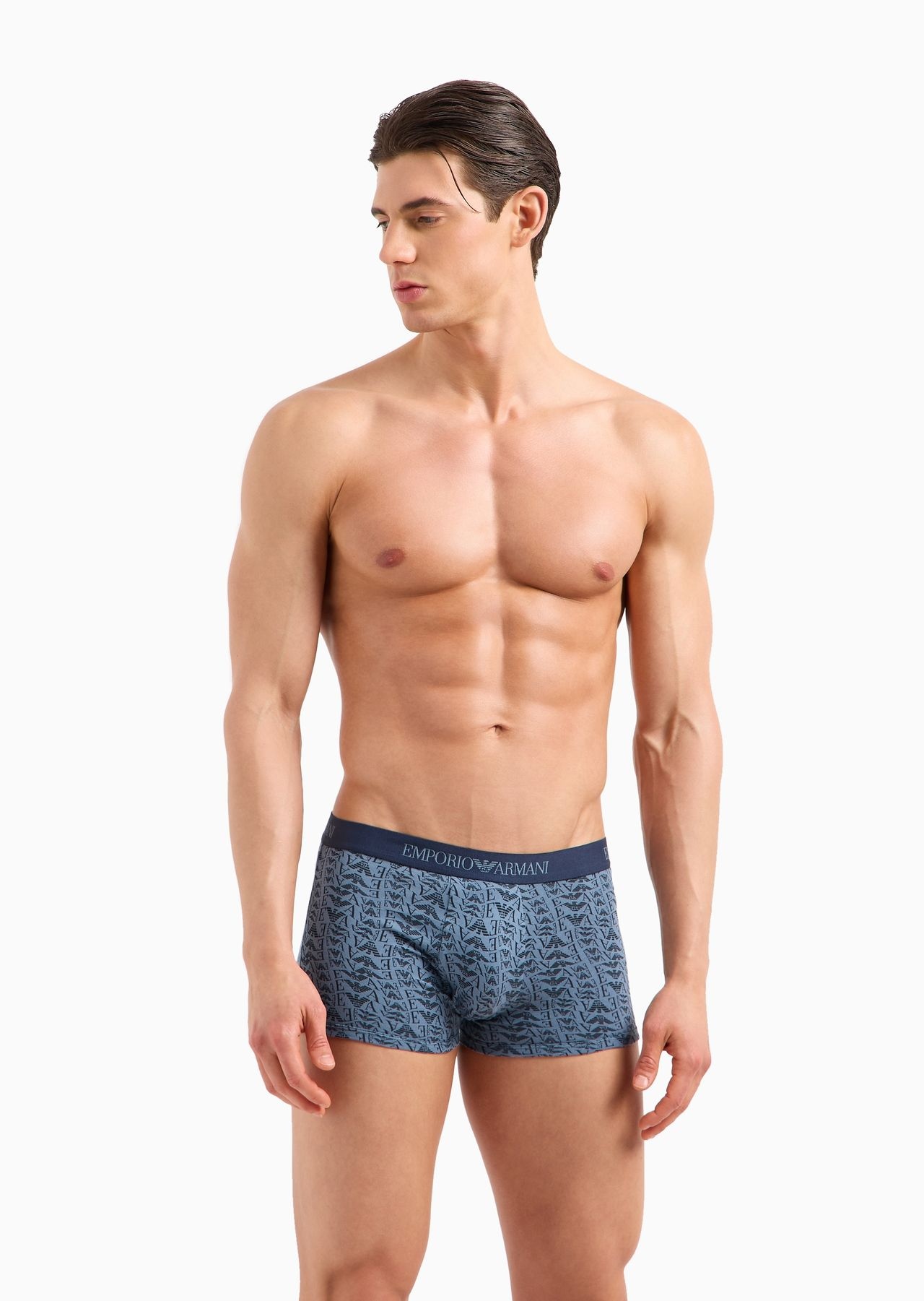 Three-pack of pure cotton boxer briefs - 2