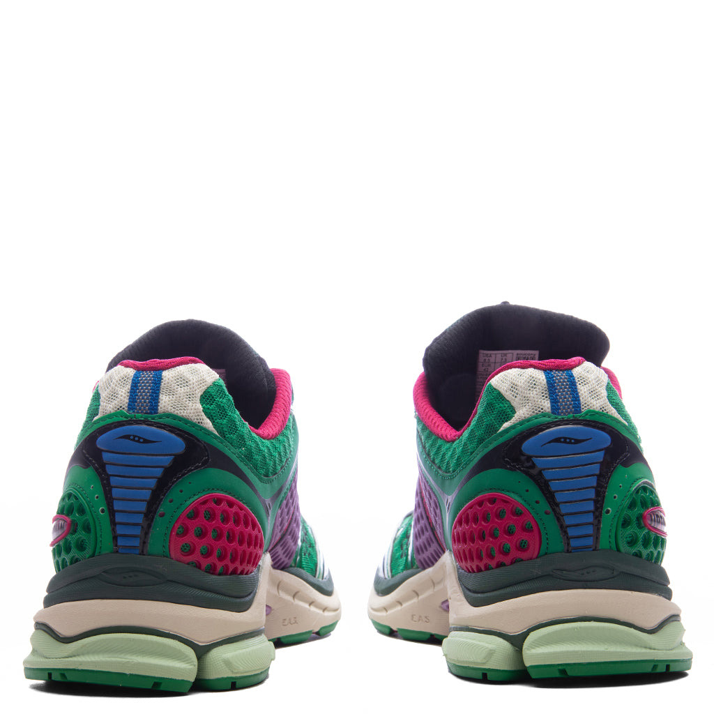 SAUCONY X JAE TIPS PROGRID TRIUMPH 4 'SUGAR MAPLE' - FERN/FERN - 4