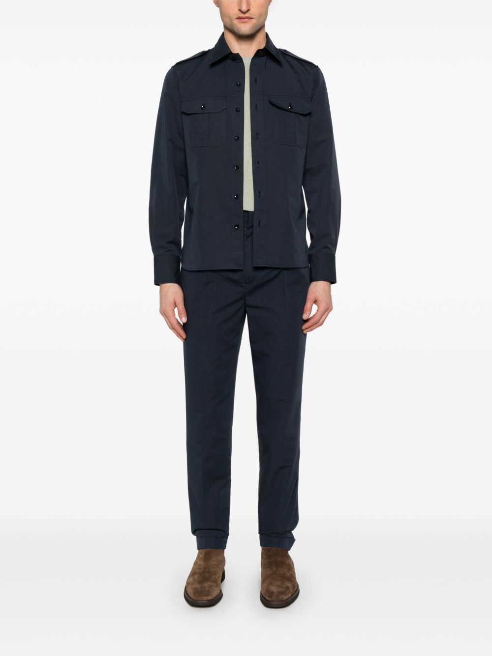 poplin chinos - 2