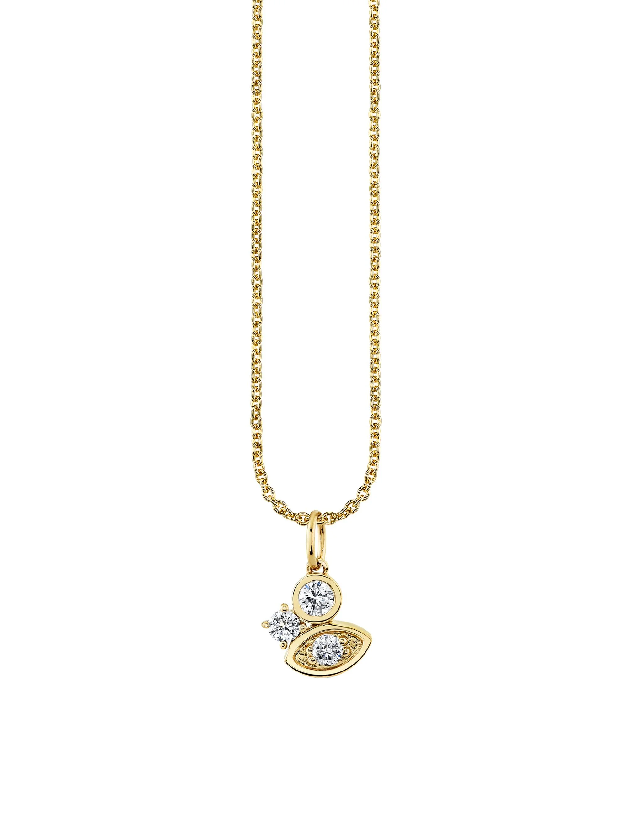 Light Tiffany 14K Yellow Gold & 0.14 TCW Diamonds Pendant Necklace - 1