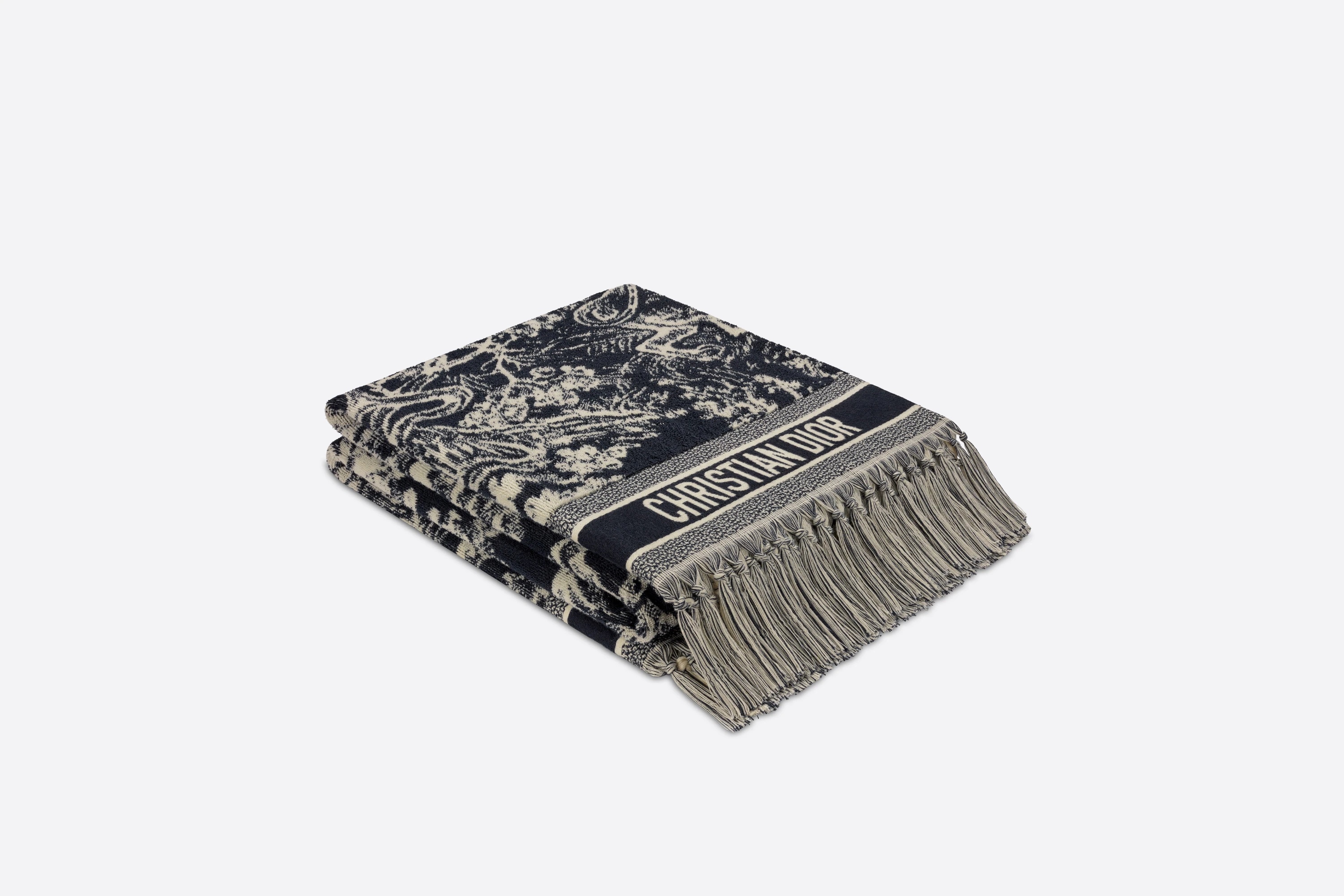 Toile de Jouy Reverse Towel - 4