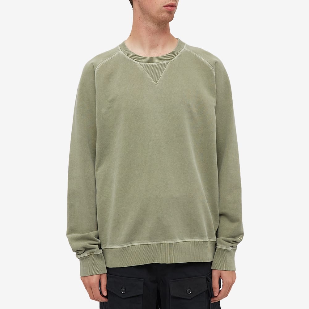 Nigel Cabourn Embroidered Arrow Crew Sweat - 3