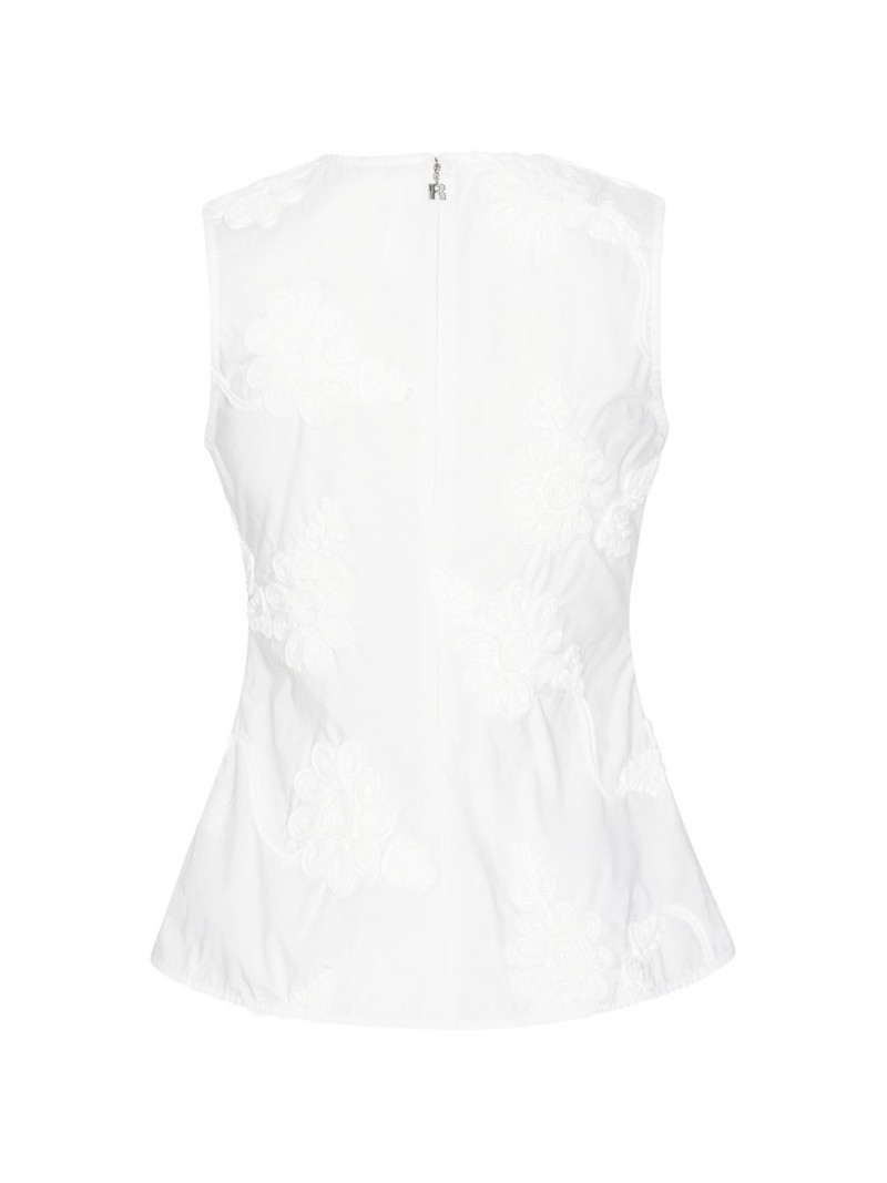 flower sleeveless blouse 6