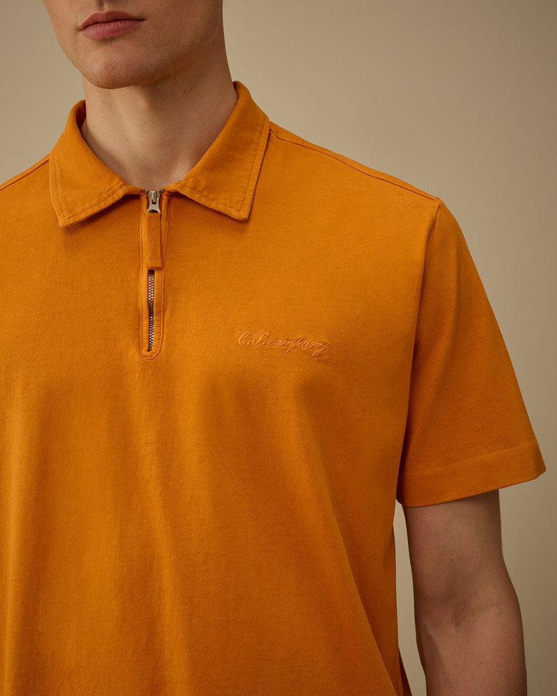 1020 Jersey Short Sleeve Half Zip Polo 5