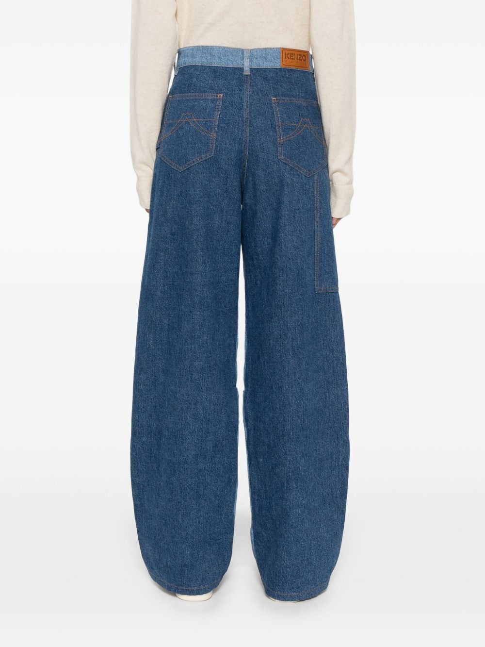 multi-pocket jeans - 4