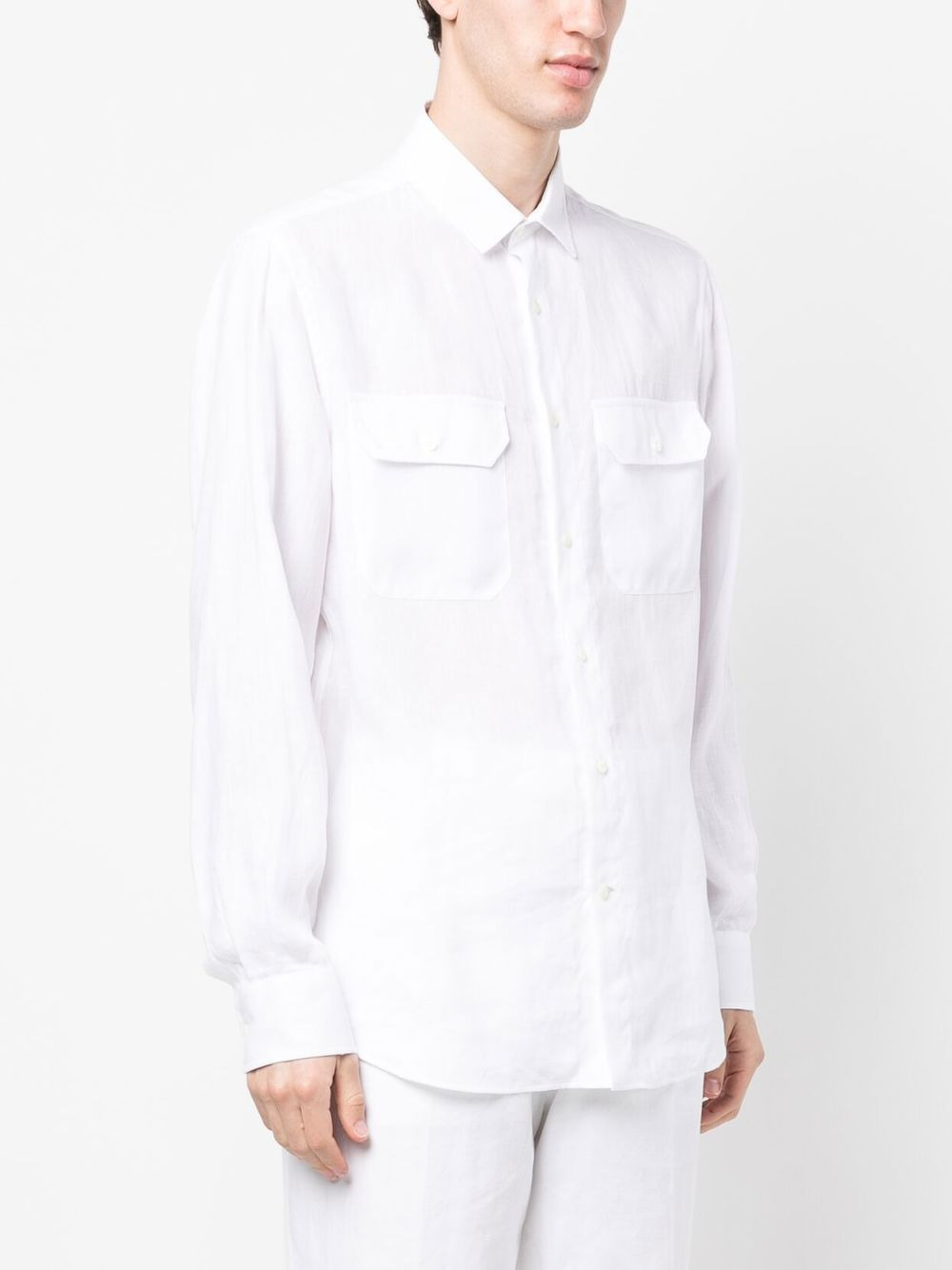 long-sleeve button-up shirt - 3