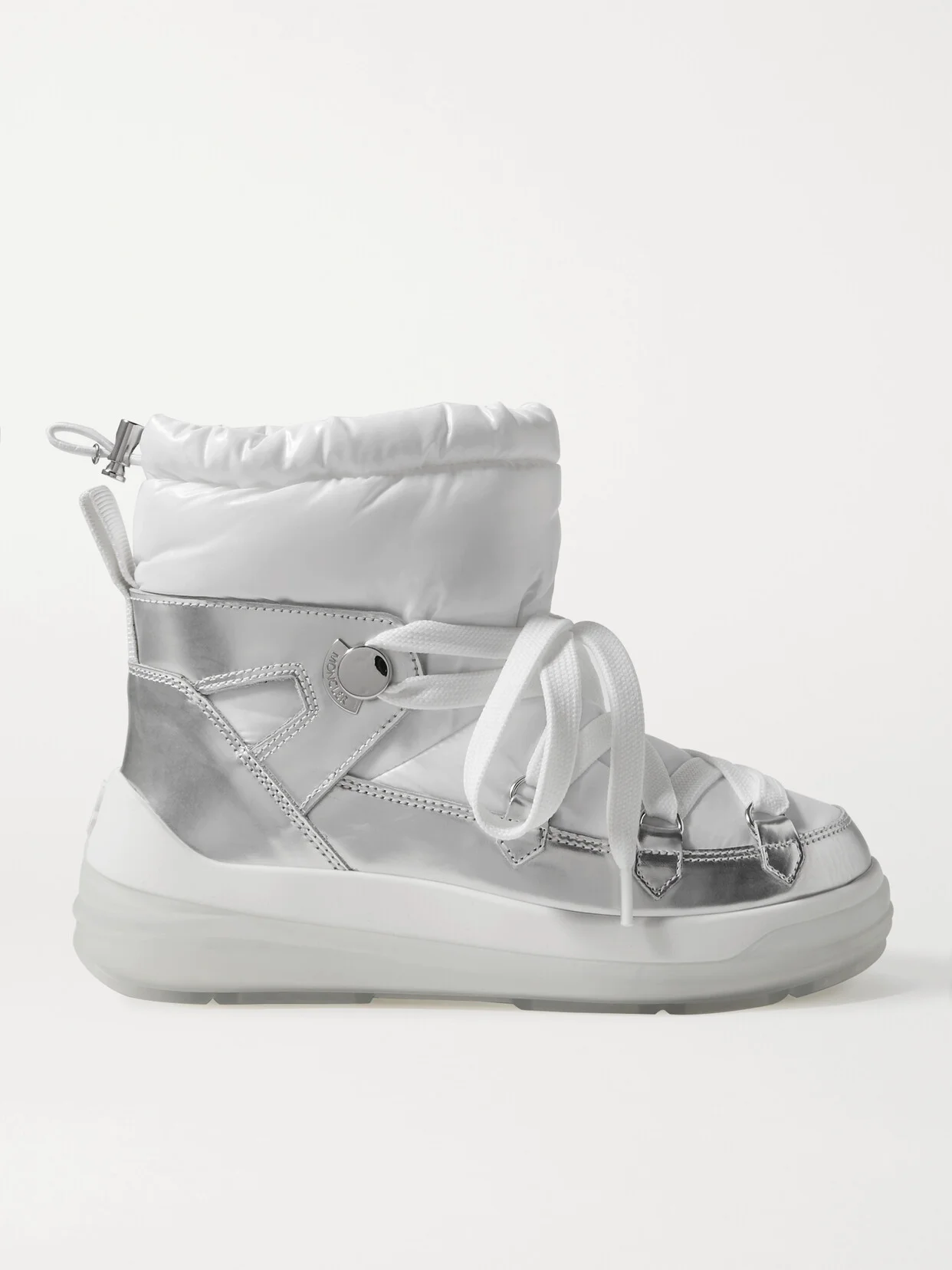 Insolux Metallic Leather And Padded Shell Ankle Boots - 1