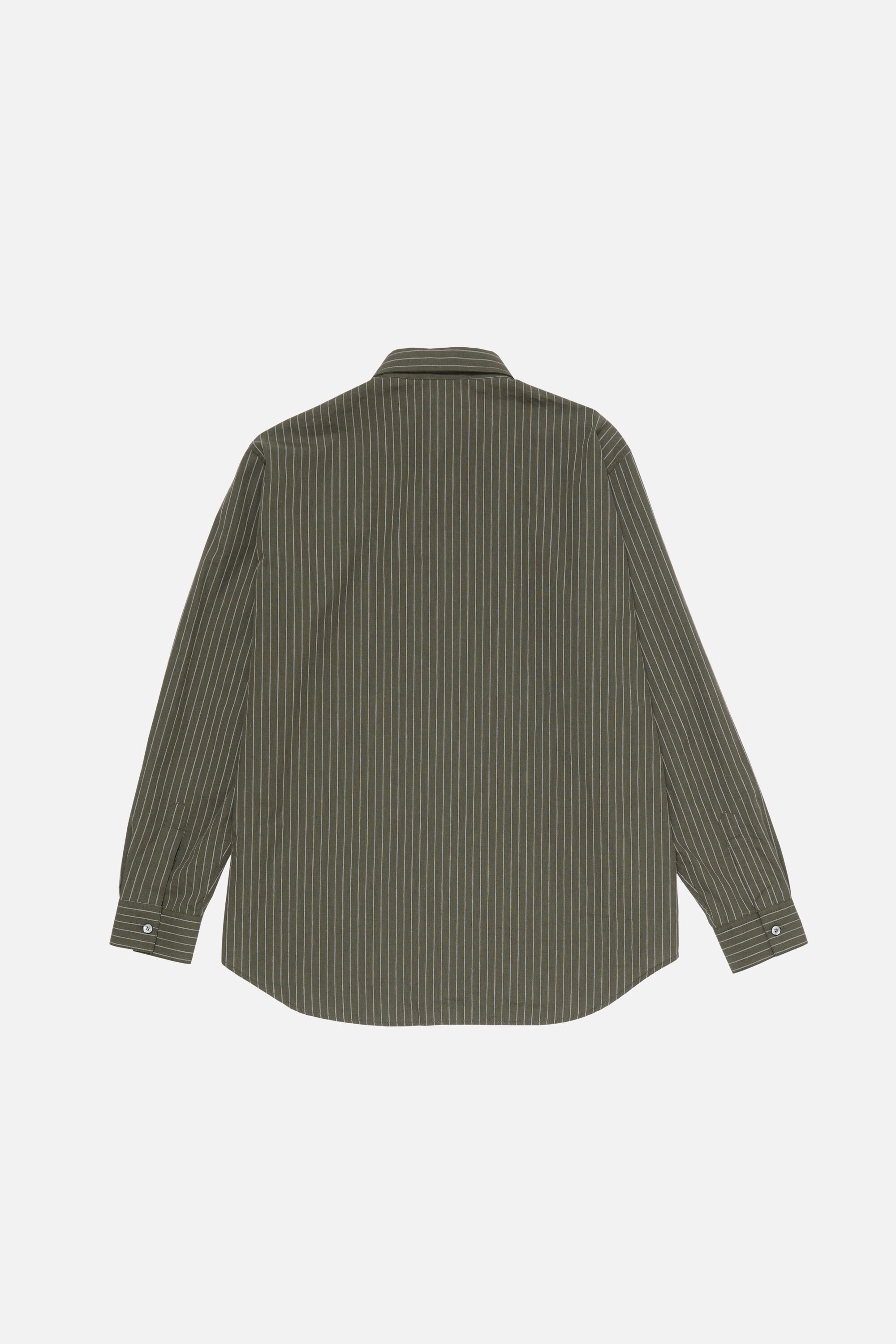 Button-up shirt - Green melange - 7
