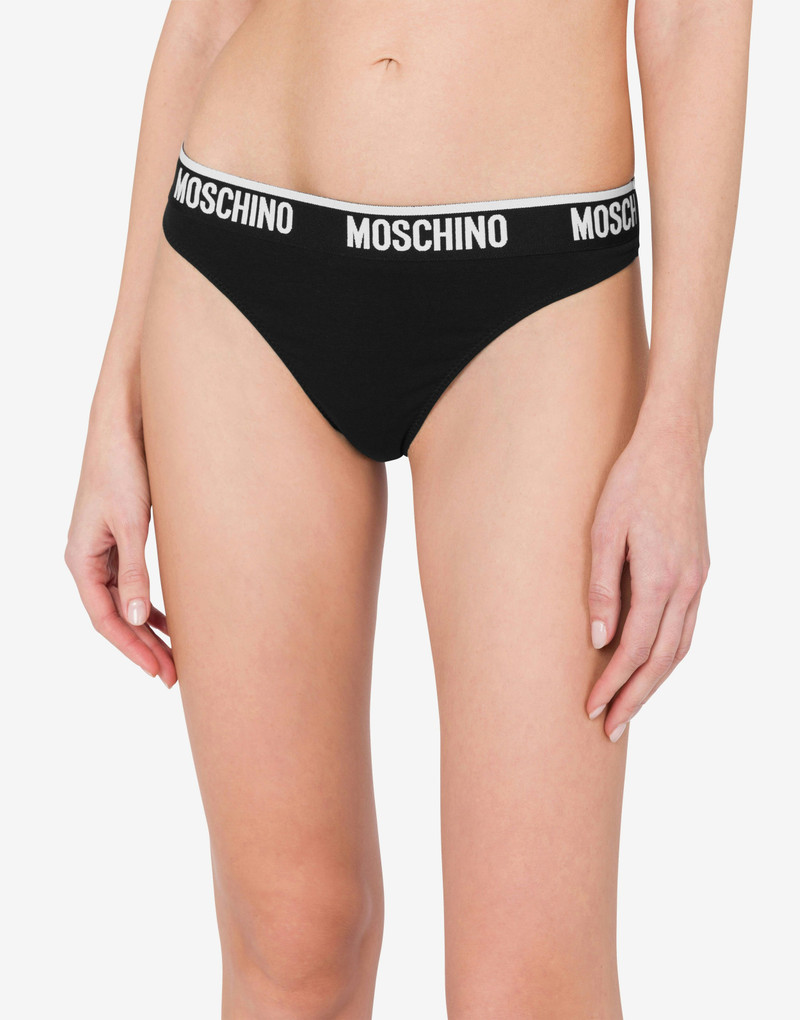 Moschino SLIP ELASTIC LOGO BAND outlook