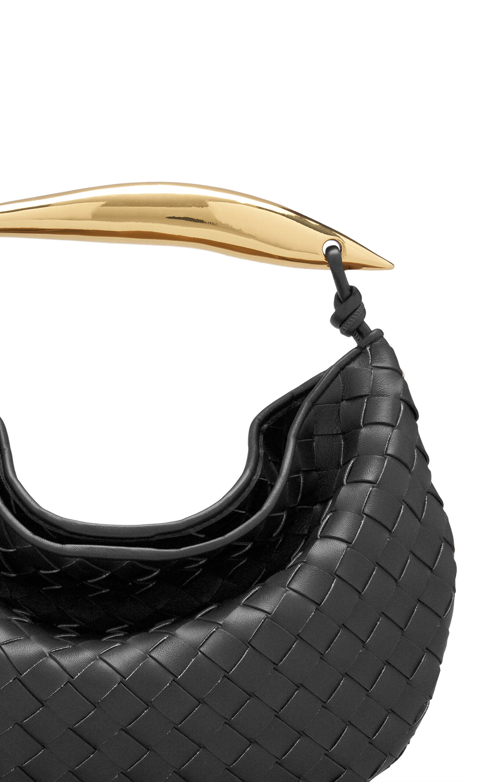 Sardine Intrecciato Leather Bag black - 6